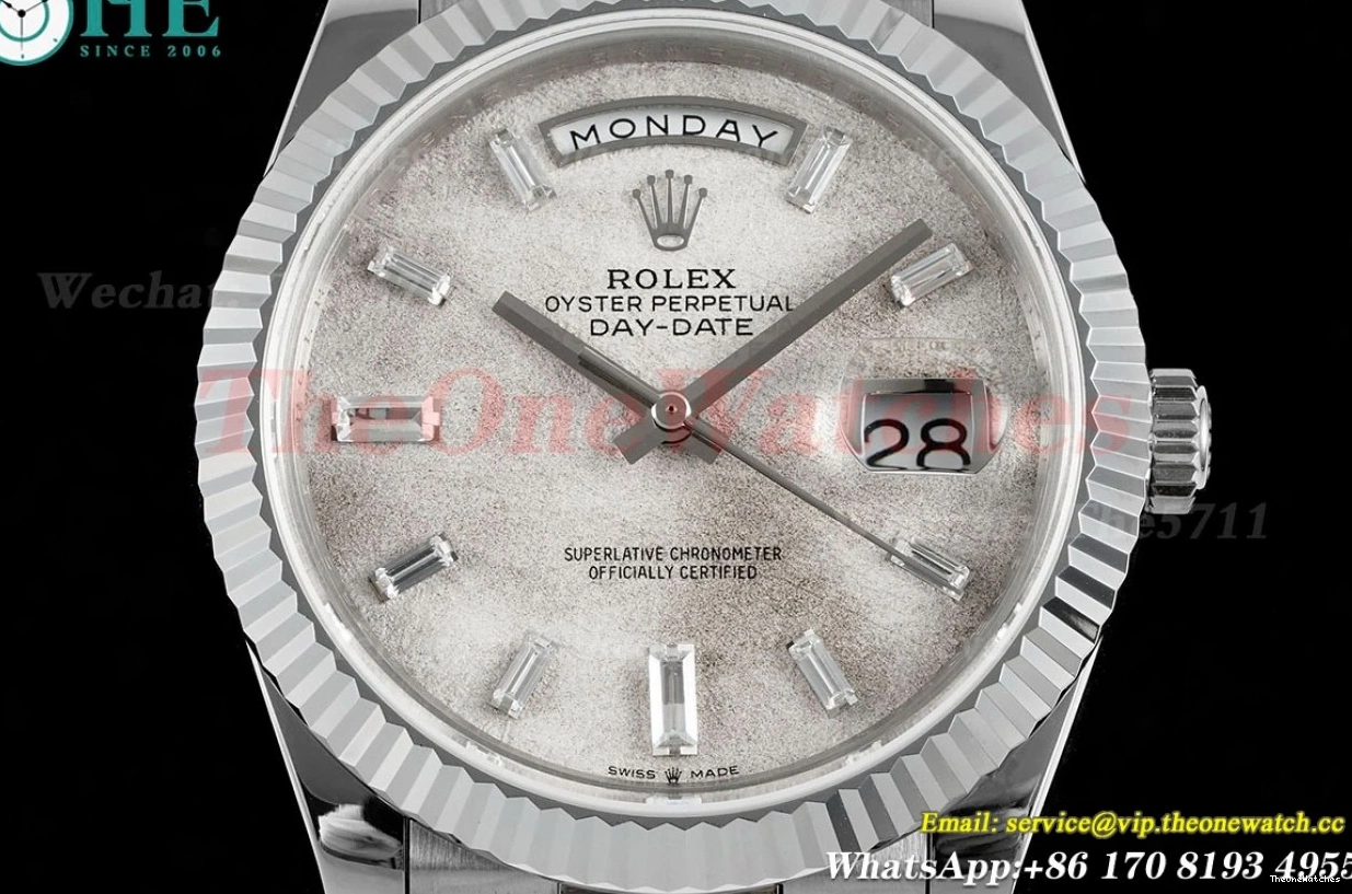 V4 Dial Weight) SS SS JDF (Gain 40mm VR3255 228239 DayDate Moon 0420